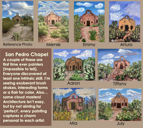 St. Pedro Chapel Art Lessons